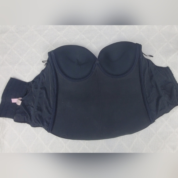 Victoria's Secret straplesd Black bustier corset size 36B - Picture 7 of 15
